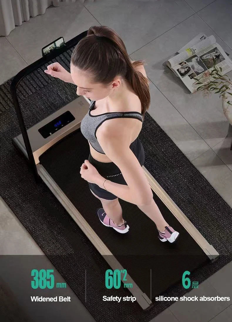 Home Gym Fitness Treadmill Portable Foldable Under Desk Running Machine Mini Walking Pad for Cardio Training Home Exercise