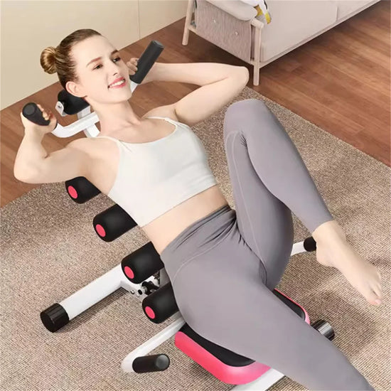 Men and women home office fitness equipment lumbar reliever waist traction shoulder and neck relaxation stretcher yoga back open